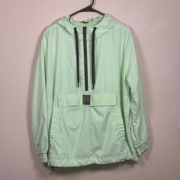 DKNY windbreaker hoodie Medium - Picture 1 of 8